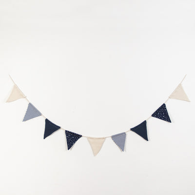 Banderines decorativos étoile en algodón orgánico