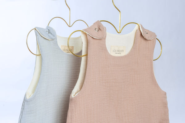 Saco de dormir VERANO Celeste Viejo TOG 0.5 algodón orgánico