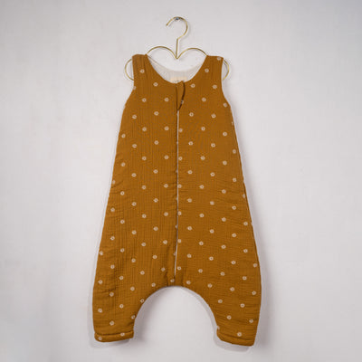 Saco de dormir con pies Camel/Soles algodón orgánico TOG 2,5