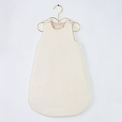 Saco de dormir Blanco Invierno/Vichy TOG 1.5 en algodón orgánico