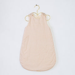 Saco de dormir Vichy/Blanco Invierno TOG 1.5 en algodón orgánico