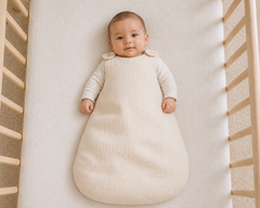 Saco de dormir Blanco Invierno/Vichy TOG 1.5 en algodón orgánico