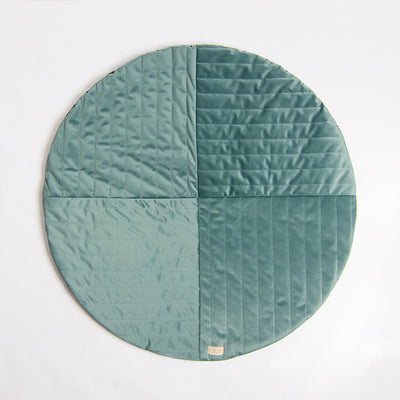 Tapis de jeu circulaire en éco-velours