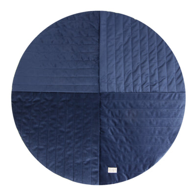 Tapis de jeu circulaire en éco-velours