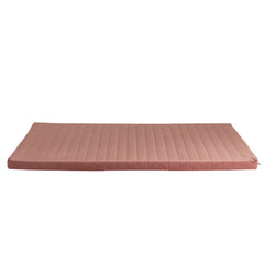 Tapis en éco-velours rose pâle